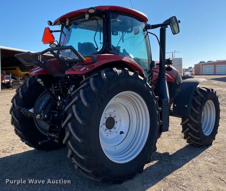 image for item DM8333 2018 Case IH Maxxum 125  MFWD tractor