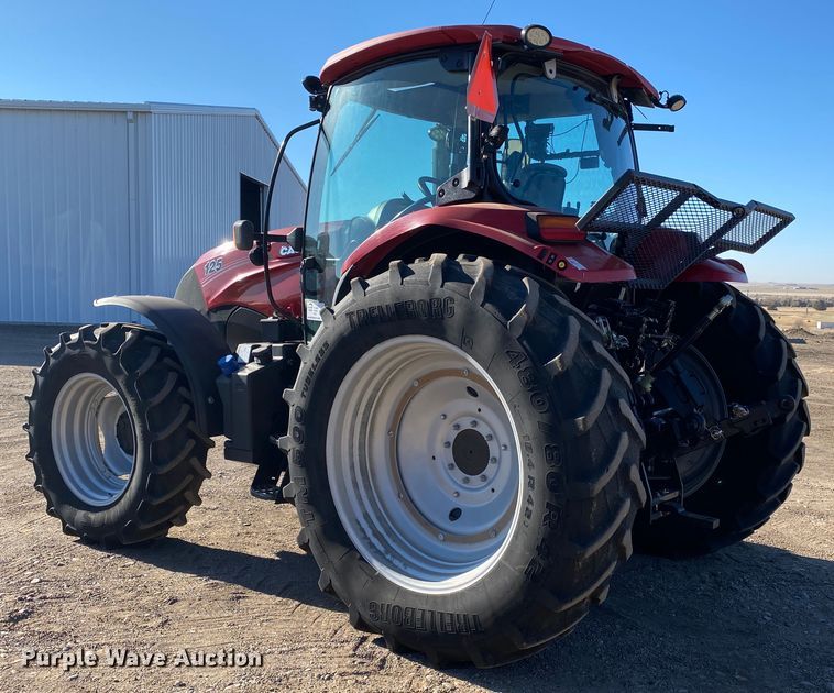 image for item DM8333 2018 Case IH Maxxum 125  MFWD tractor