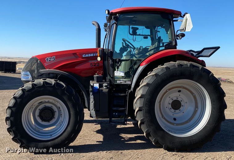 image for item DM8333 2018 Case IH Maxxum 125  MFWD tractor