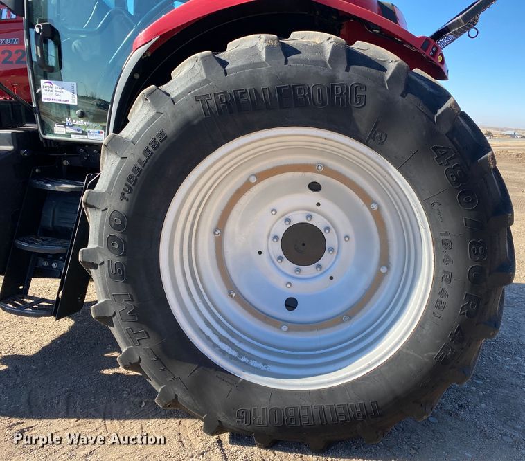 image for item DM8333 2018 Case IH Maxxum 125  MFWD tractor