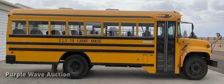 image for item DM8366 1995 Chevrolet Blue Bird  school bus