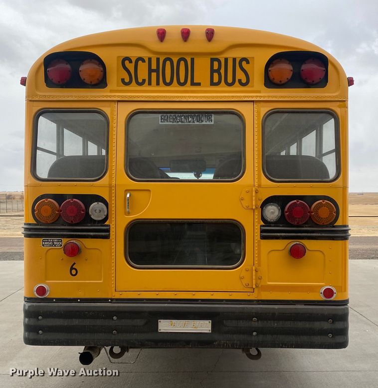 image for item DM8366 1995 Chevrolet Blue Bird  school bus