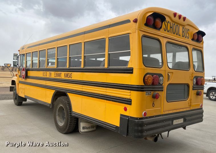 image for item DM8366 1995 Chevrolet Blue Bird  school bus