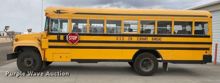 image for item DM8366 1995 Chevrolet Blue Bird  school bus
