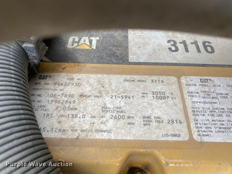 image for item DM8366 1995 Chevrolet Blue Bird  school bus