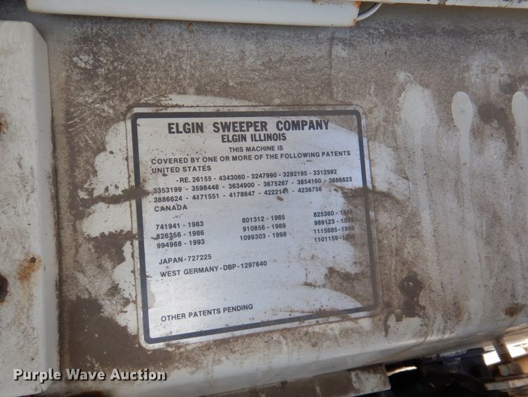 image for item DN1328 Elgin T  street sweeper