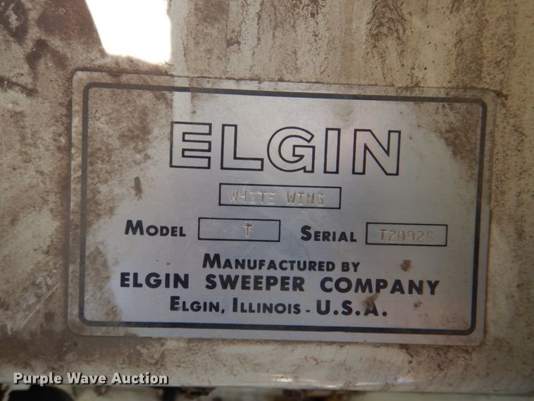 image for item DN1328 Elgin T  street sweeper