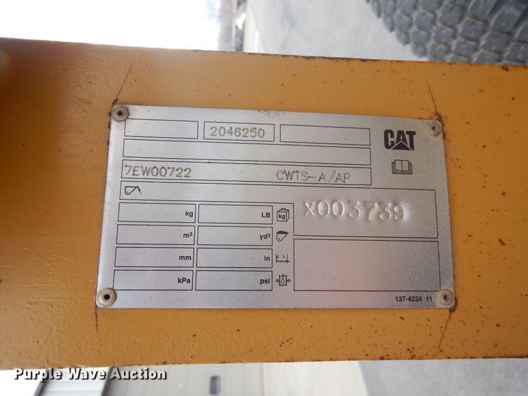 image for item DP3667 2003 Caterpillar 140H  motor grader