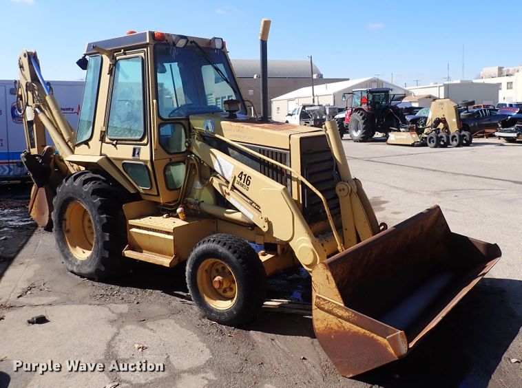 image for item DS7012 1991 Caterpillar 416  backhoe