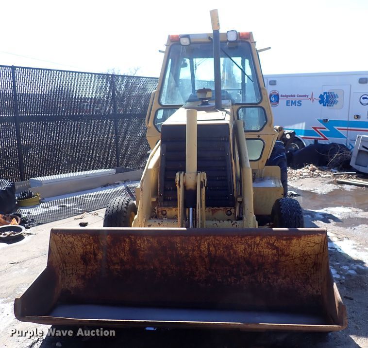 image for item DS7012 1991 Caterpillar 416  backhoe