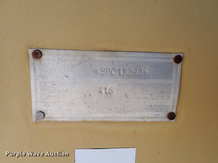 image for item DS7012 1991 Caterpillar 416  backhoe