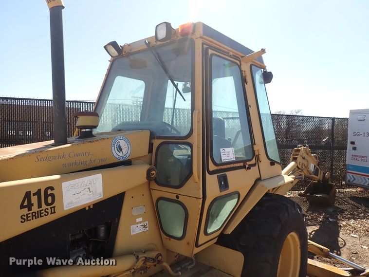 image for item DS7012 1991 Caterpillar 416  backhoe