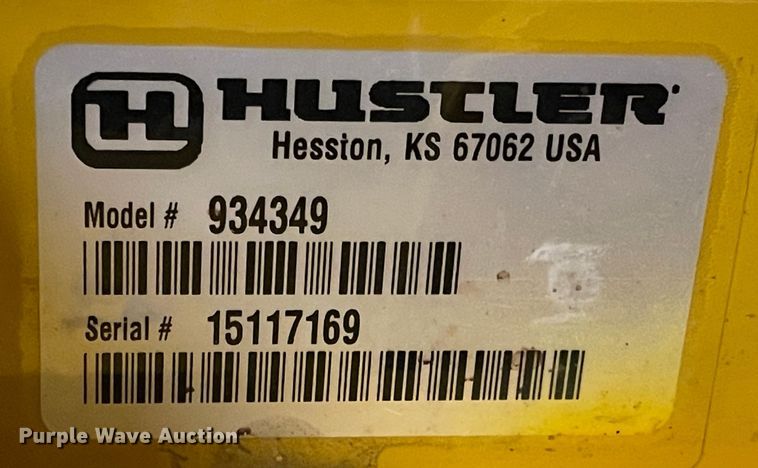 image for item FV9251 2015 Hustler 934349  ZTR lawn mower