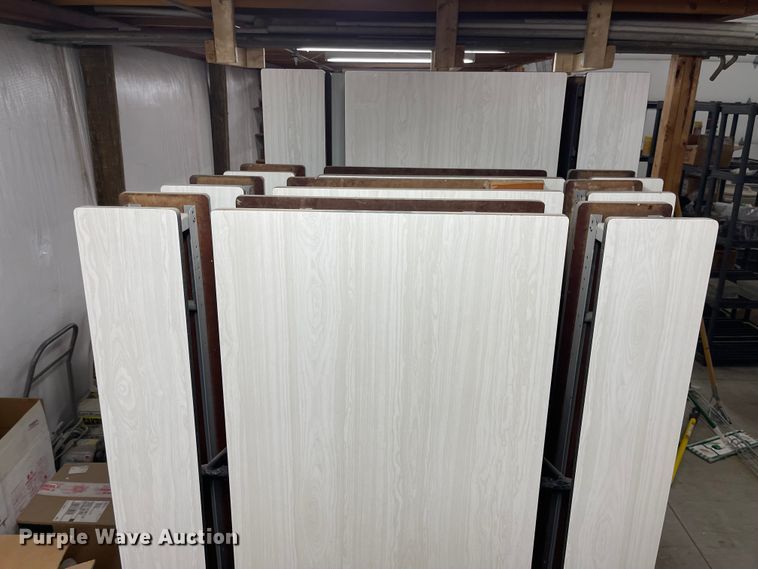 image for item FV9253 (5) folding cafeteria tables