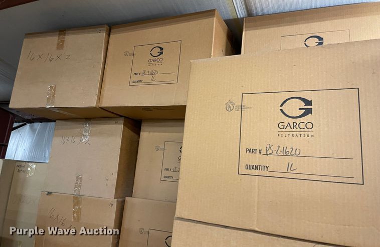 image for item FV9254 Approximately 66 boxes of furnace filters