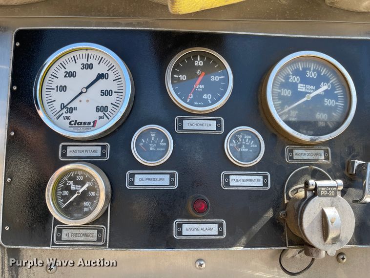 image for item FV9256 1994 Ford LNT9000  pumper fire truck