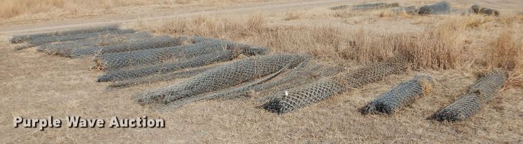 image for item IE9731 Approximately 23 rolls of chain link fence