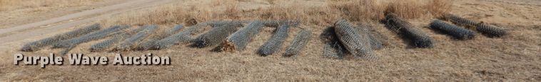 image for item IE9731 Approximately 23 rolls of chain link fence