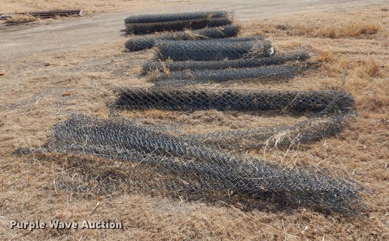 image for item IE9731 Approximately 23 rolls of chain link fence
