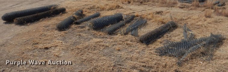image for item IE9731 Approximately 23 rolls of chain link fence