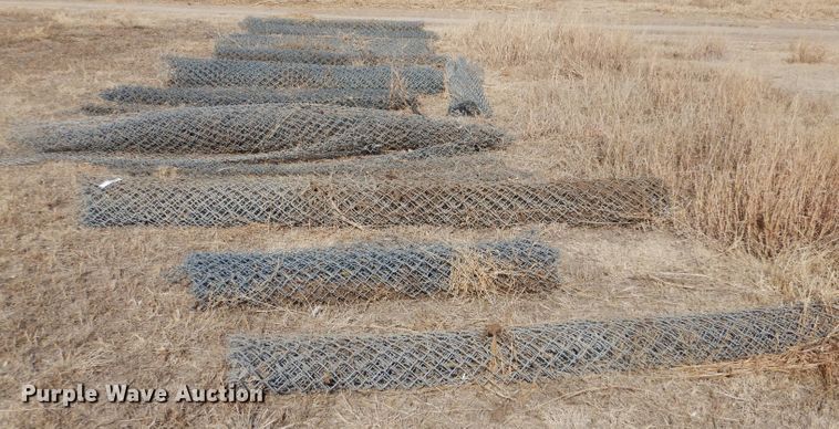 image for item IE9731 Approximately 23 rolls of chain link fence