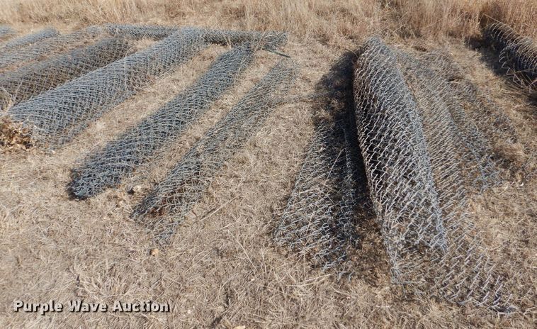 image for item IE9731 Approximately 23 rolls of chain link fence