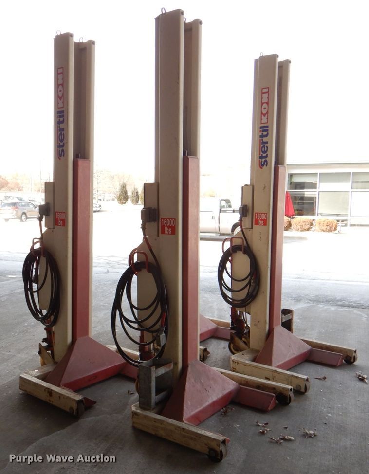 image for item IH9200 (4) Stertil Koni ST-1072 column lifts