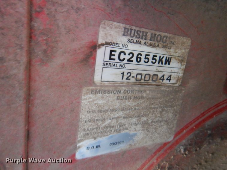 image for item IH9213 2011 Bush Hog EC2655  ZTR lawn mower