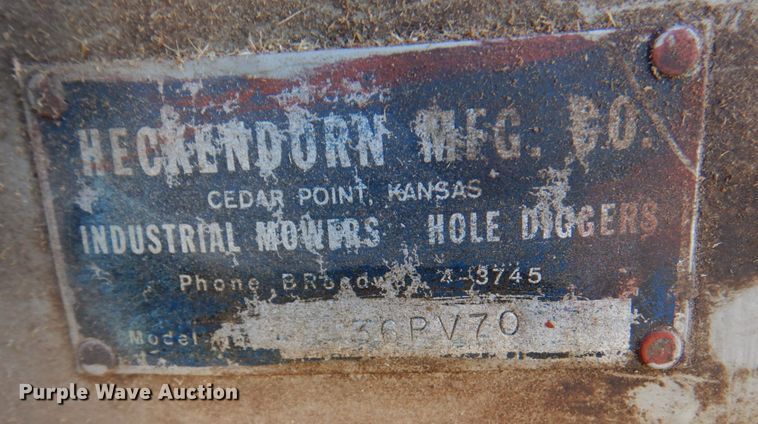 image for item IH9216 Heckendorn 36PV70  lawn mower