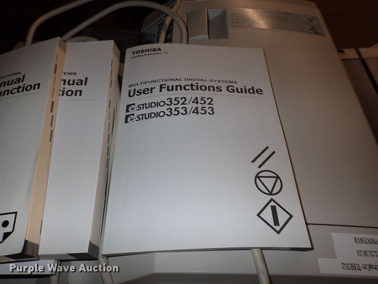 image for item IH9619 Toshiba Studio 352  copy machine