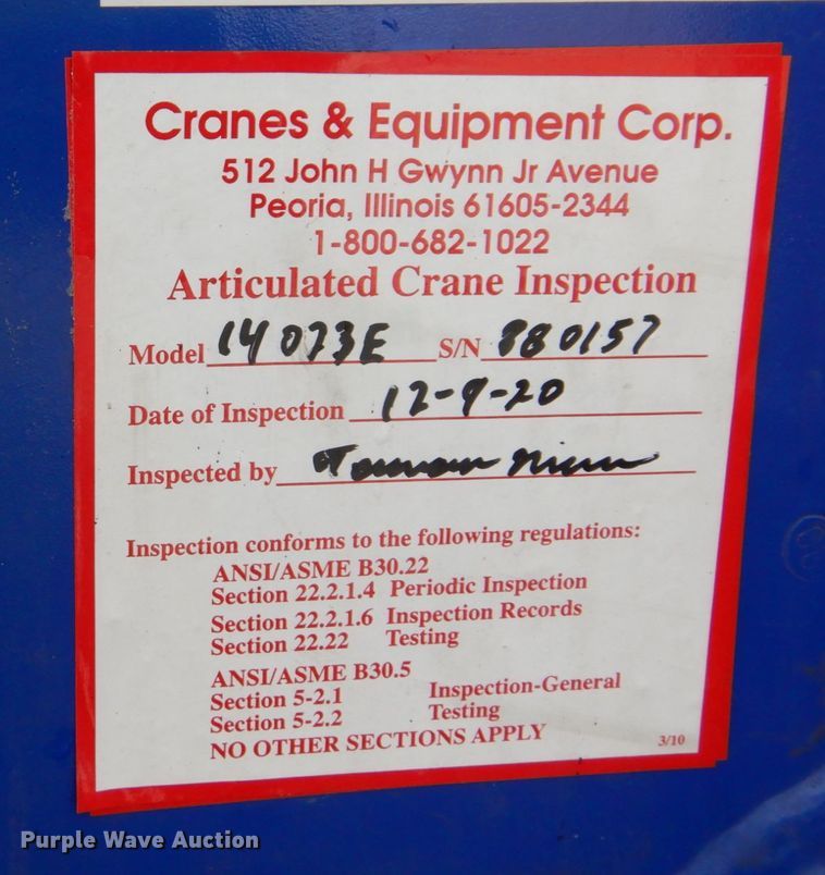 image for item IM9779 2012 International WorkStar 7400  crane truck