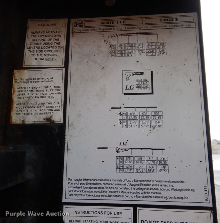 image for item IM9779 2012 International WorkStar 7400  crane truck