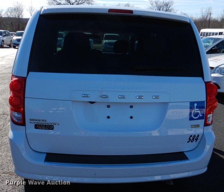 image for item JD9444 2017 Dodge Grand Caravan  handicap accessible van