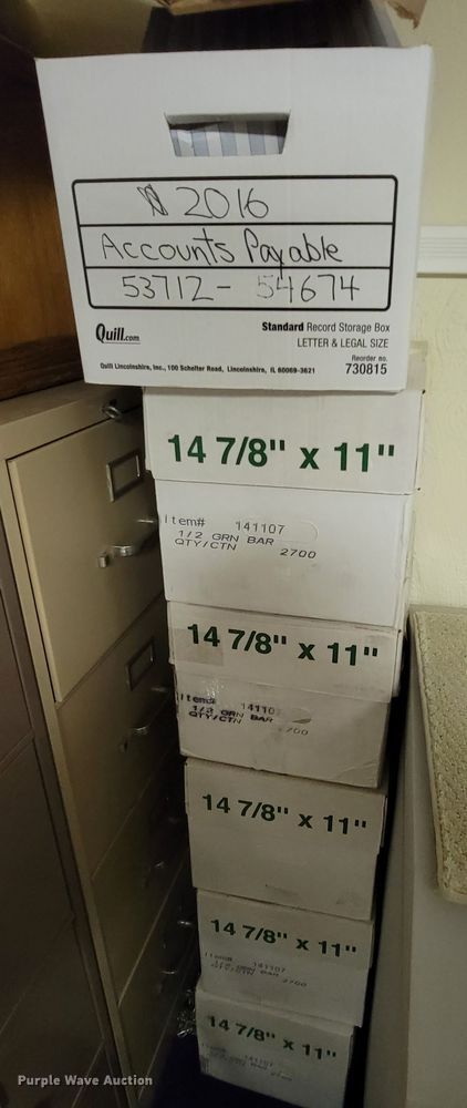 image for item JE9920 Office supplies and equipment