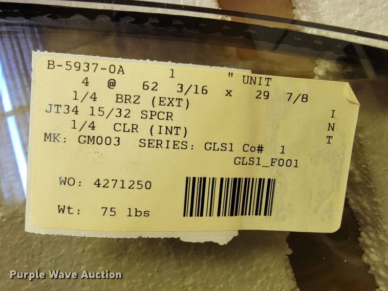 image for item JE9921 (7) half circle window panes