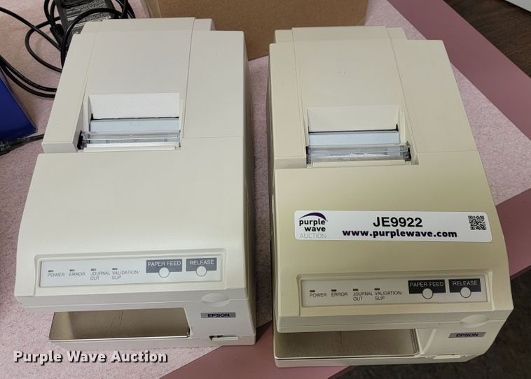 image for item JE9922 (2) Epson M115A receipt printer