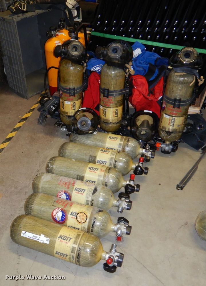 image for item JJ9312 (3) SCBA units
