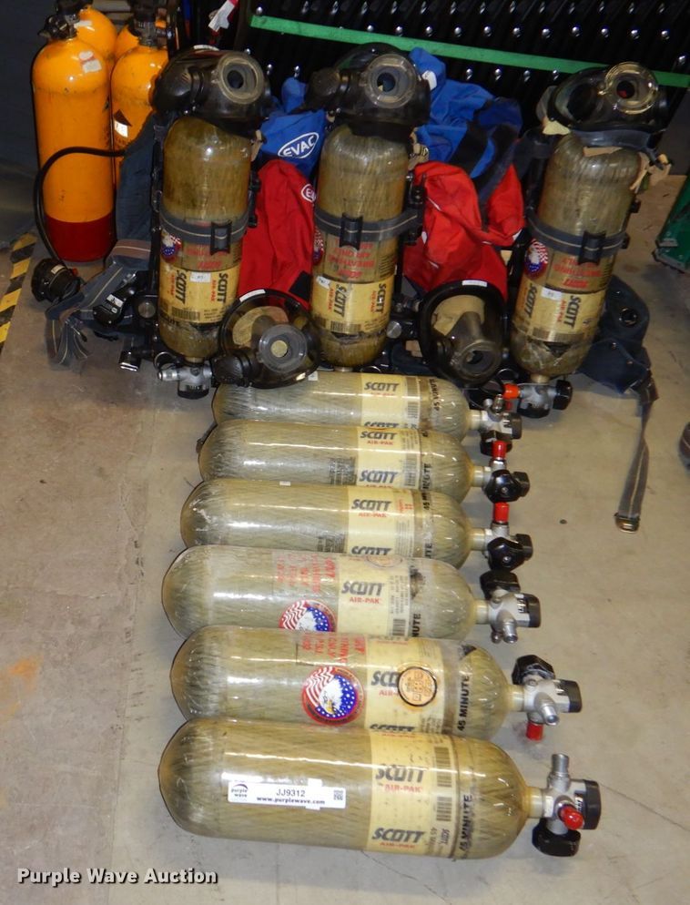 image for item JJ9312 (3) SCBA units