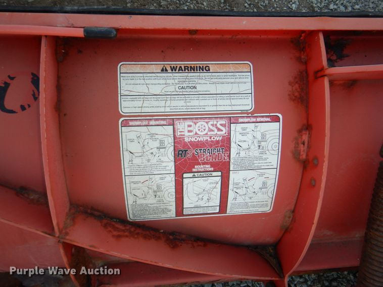 image for item JJ9337 The Boss snow plow