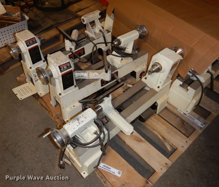 (3) Jet JML1014 wood lathes in Des Moines, IA Item JK9564 sold