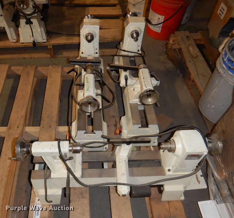 (3) Jet JML1014 wood lathes in Des Moines, IA Item JK9565 sold