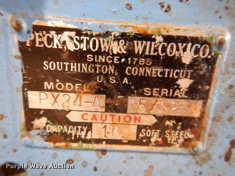 image for item JK9568 Pexto PX24-A  sheet metal brake