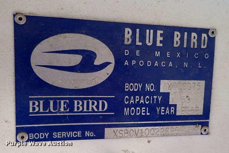 image for item JO9746 2001 International 3800  school bus