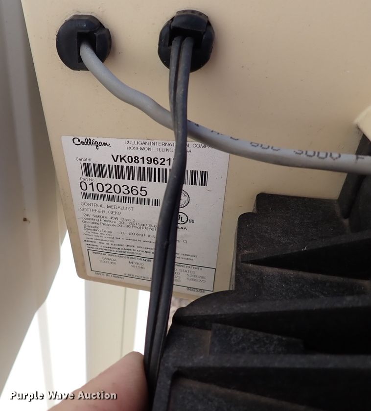 image for item JO9748 Culligan water softener system