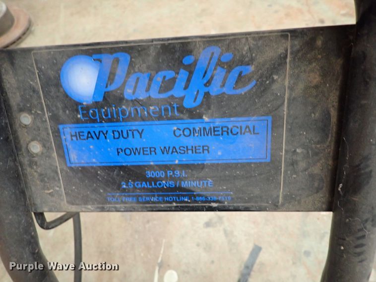 image for item JO9757 Pacific pressure washer