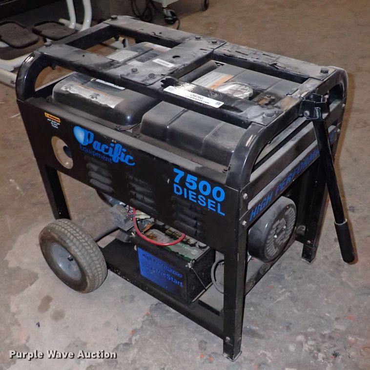 image for item JO9760 Pacific 7500D  generator