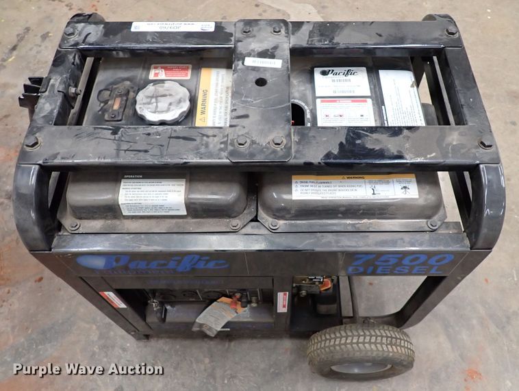 image for item JO9760 Pacific 7500D  generator