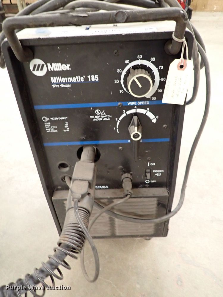 image for item JO9762 Miller Millermatic 185  welder