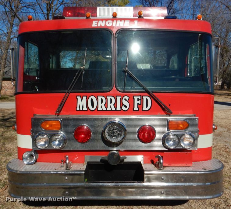 image for item JS9766 1982 Spartan CFRC-2042  pumper fire truck