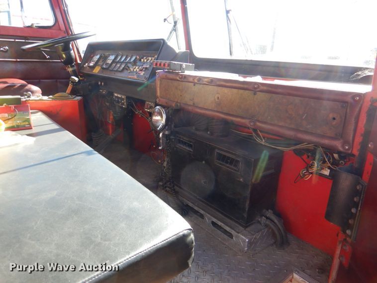 image for item JS9766 1982 Spartan CFRC-2042  pumper fire truck